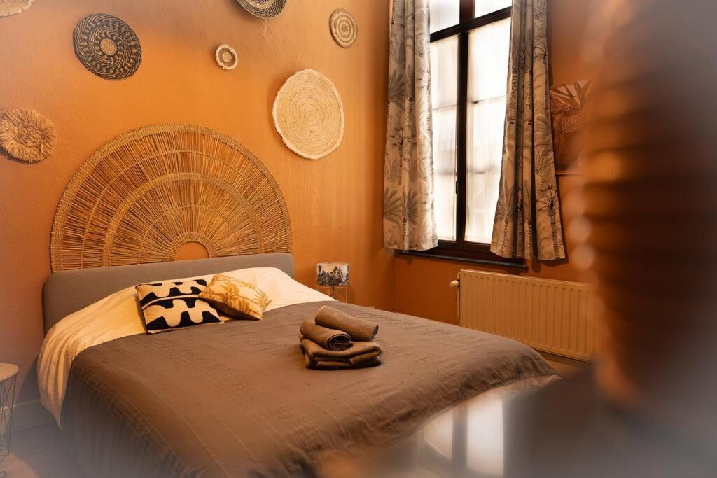 Camelia, Un Charme Montois Villa Монс Екстериор снимка